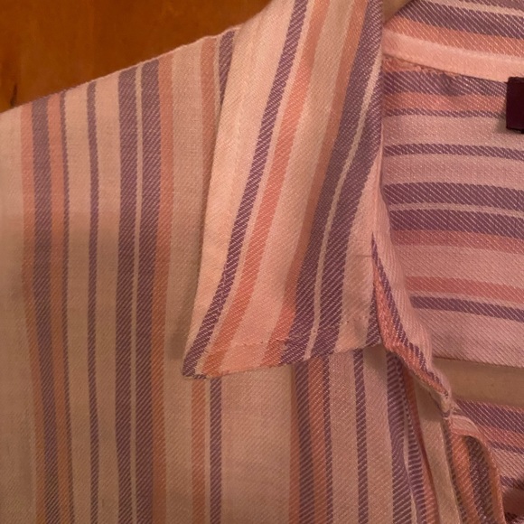 Gloria Vanderbilt oversize button up shirt size M - Picture 2 of 7